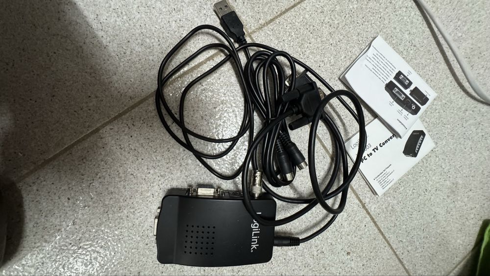 LogiLink VG0003- Conversor VGA -> RCA/S-Vídeo/VGA