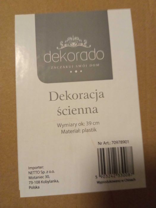 Dekoracje ścienna ażurowe koło