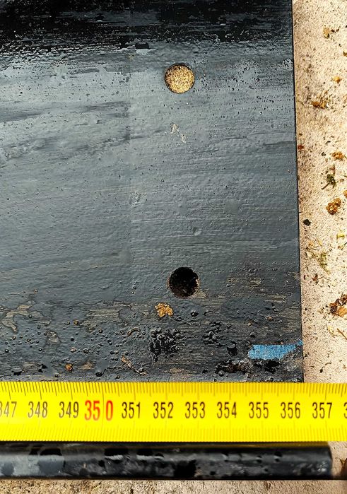 Ceownik stalowy 240mm x 85mm o długości 3560 mm profil tregra ...