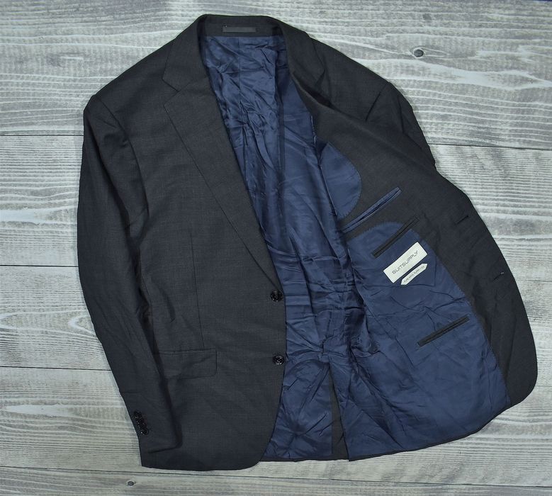 Suitsupply Napoli Wełniana Marynarka Męska 54 Pure Wool Super 110