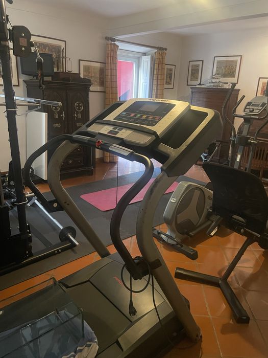 Conjunto ginasio - passadeira, bicicleta, eliptica