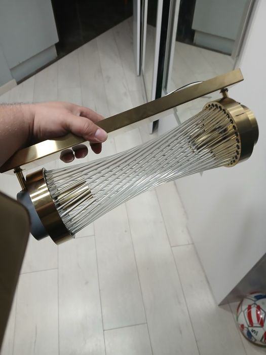 Lampa ścienna glamour