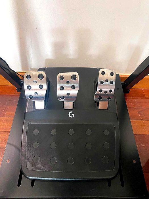Setup SIM Racing Logitech G923 + Shifter + Suporte GTPLAYER — NOVO