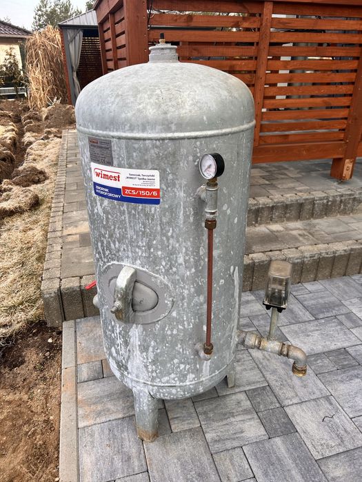 Hydrofor Wmest 150 l ocynkowany spawany - sprawny Ełk odbior osobisty