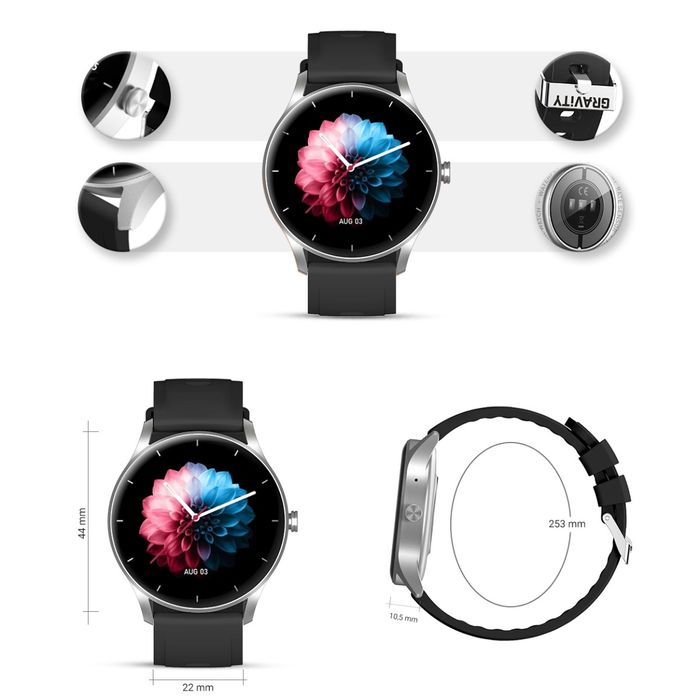 smartwatch gravity gt2-6