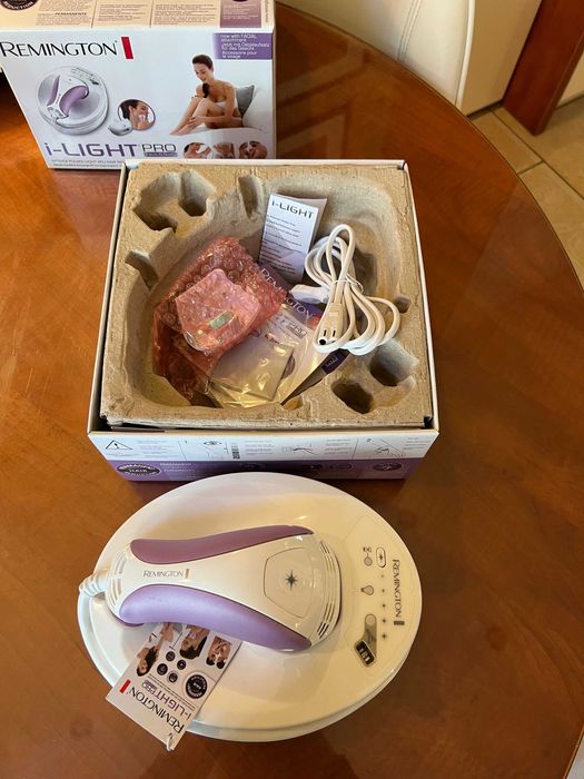 NOWY Depilator laserowy Remington IPL6000F - depilacja twarzy i ciała