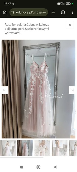 Suknia ślubna  wyjątkowa