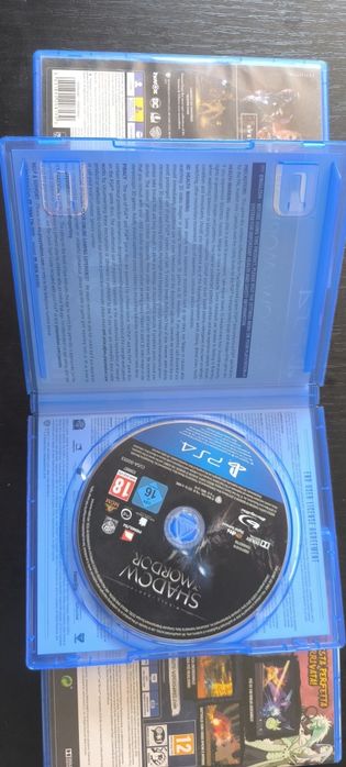 Shadow of mordor/Naruto Shippuden ultimate ninja storm 4/Injustice 2 PlayStation 4