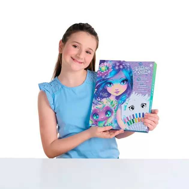 11381 Nebulous Stars Розмальовка по номерах Чарівні світи зірок