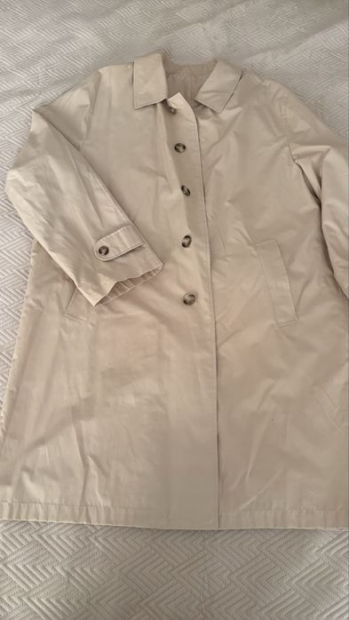 Cortefiel Gabardine Masculina Bege XL Como Nova Forro