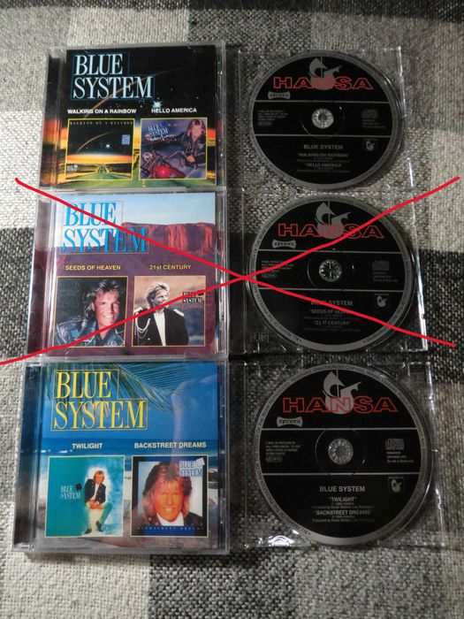 Modern Talking 3 CD, Blue System 5 CD: 220 грн. - CD / DVD