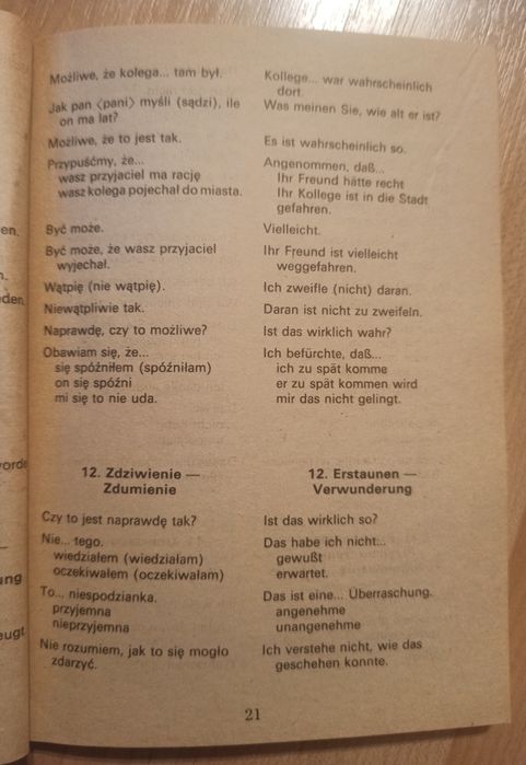 Rozmawiamy po niemiecku - JAK NOWA