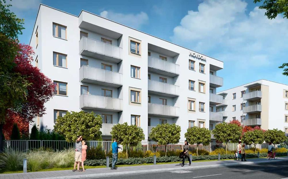 3 pokojowe mieszkanie 64 m2 z dwoma tarasami - Osiedle Botaników - Przasnysz (REZERWACJA)