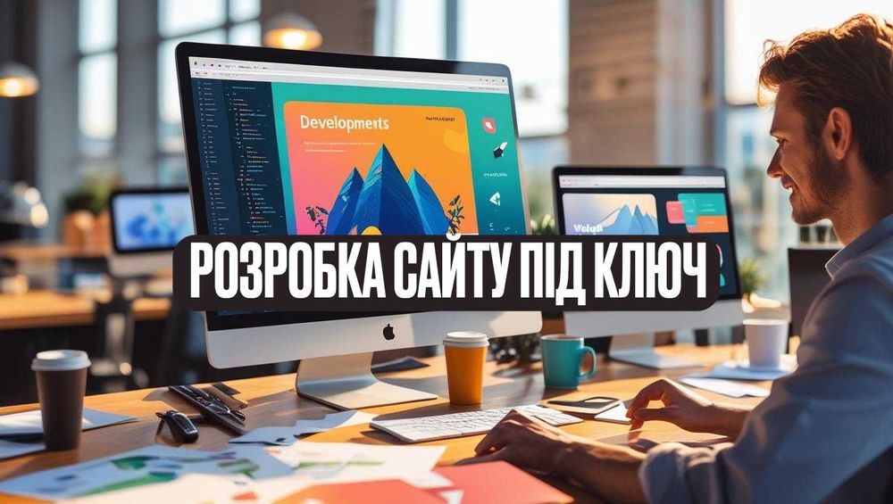 Розробка сайту під ключ – професійні послуги розробника!