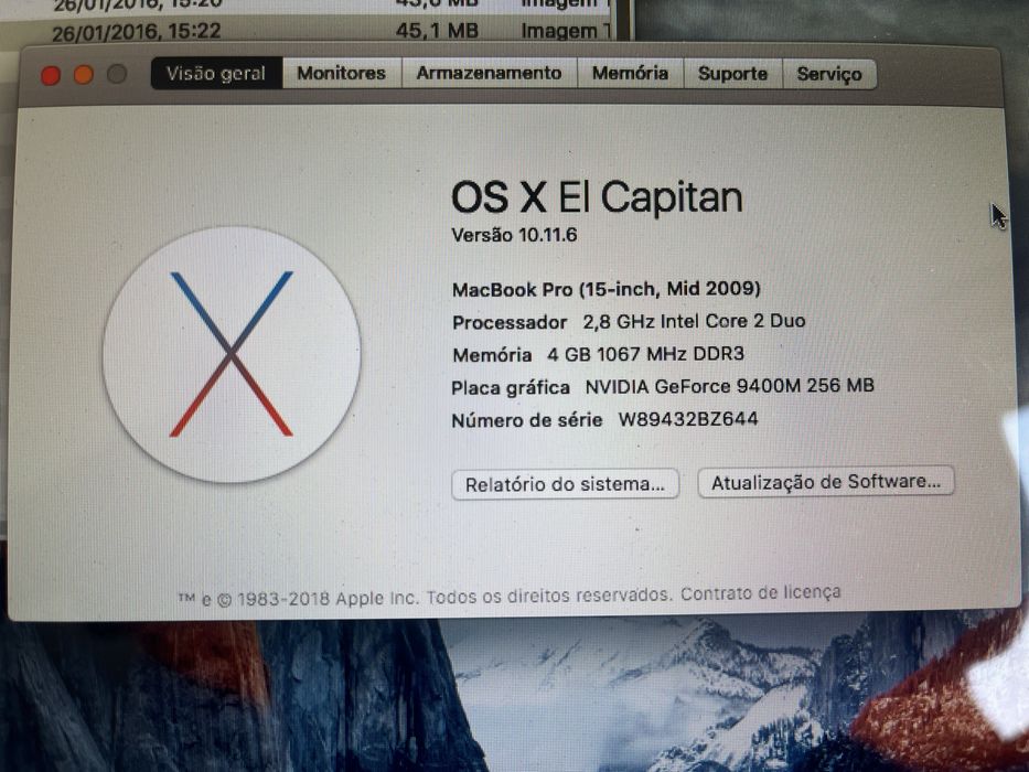 MacBook Pro 15 polegadas mid 2009