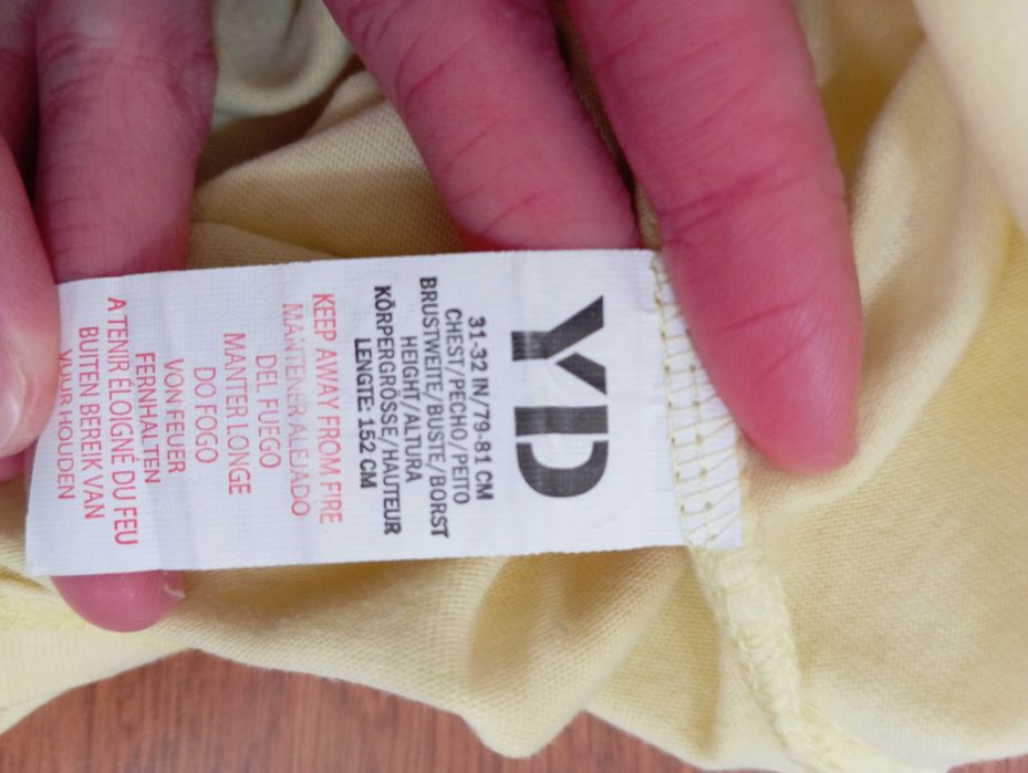 T-shirt amarela - YD