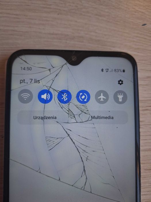 Telefon Samsung Galaxy A20E 3/32 gb Biały uszkodzony SM-A202F/DS