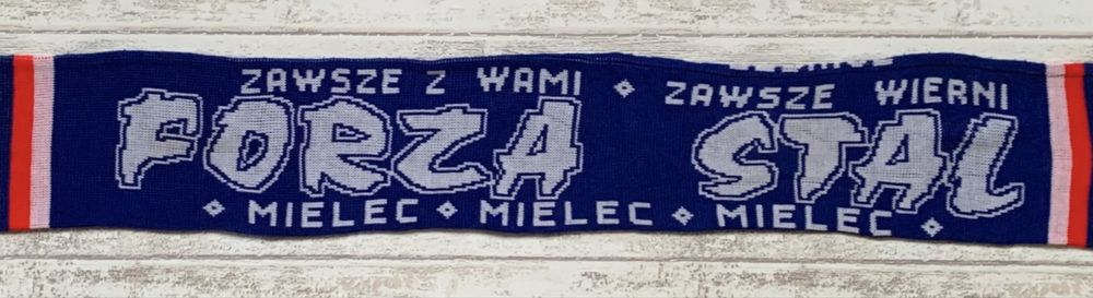 Szalik Stal Mielec Czarni Jasło Sandecja Lata 90' Unikat !