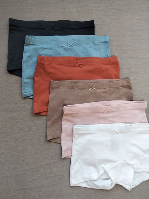 Білизна на дівчинку, трусики дитячі, труси, сліпи, напівшортики, Н&М,