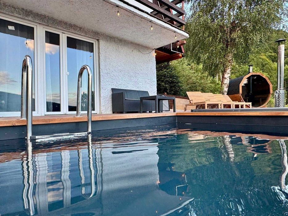 Ekskluzywny domek w górach z sauna, basenem i jacuzzi