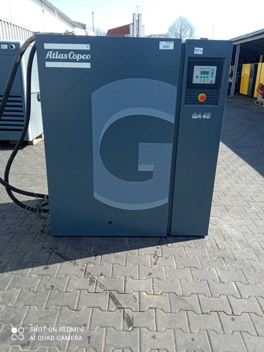 Sprężarka śrubowa Atlas Copco GA45,45KW,S014655
