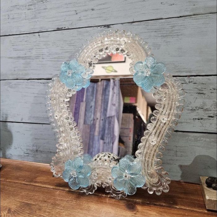 Espelho de murano/veneziano/italiano