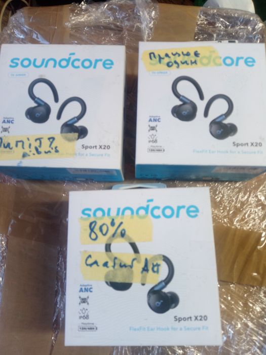 Електрошрот Навушники Anker SoundCore A30i оригінал під відновлення