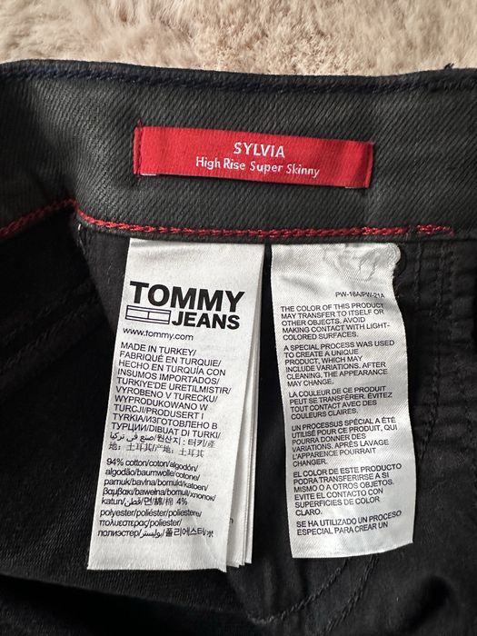 Spodnie Tommy Hilfiger Sylvia high rude super skinny