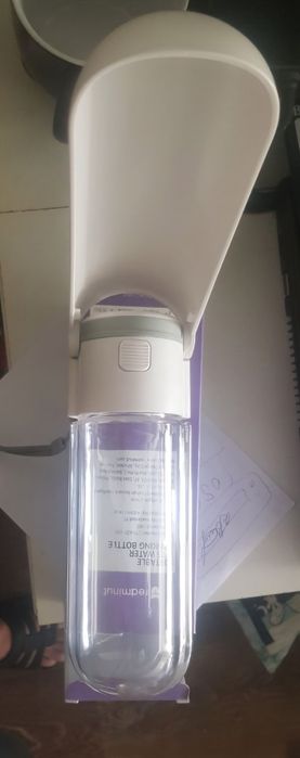 Пляшка Поїлка для собак (дорожня)  REDMINUT 420мл