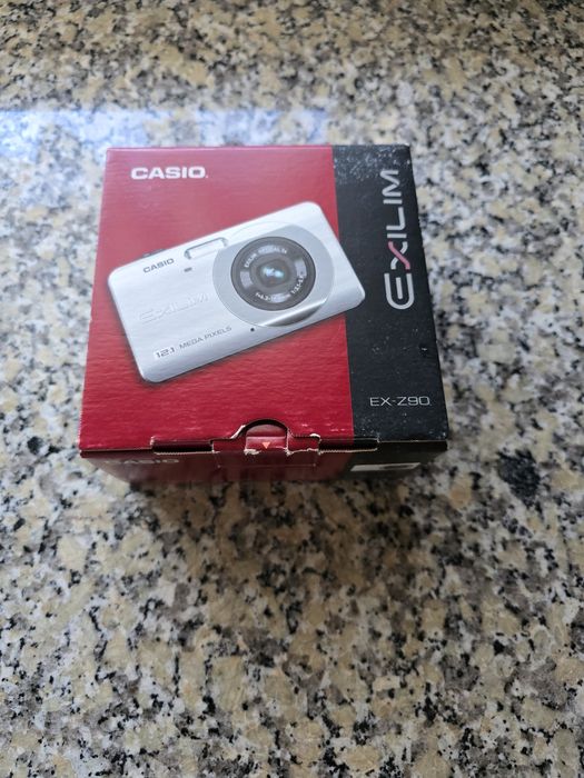 Maquina fotográfica casio de 12.1 mpx - cor de rosa