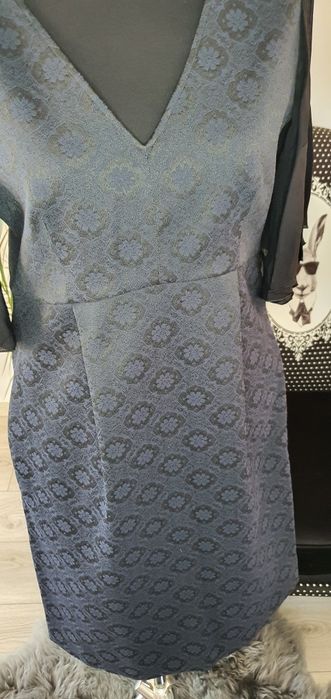 Sukienka nowa max mara granatowa oryginalna rozmiar 40 L 38 m