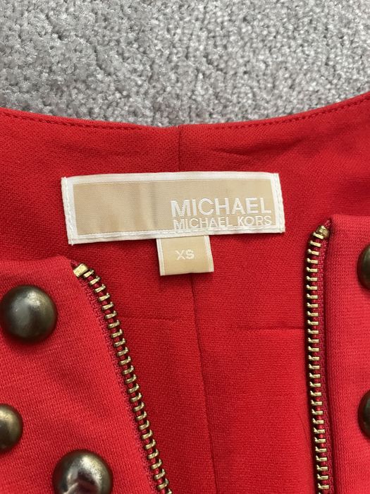 Коралловое женское платье Michael Kors