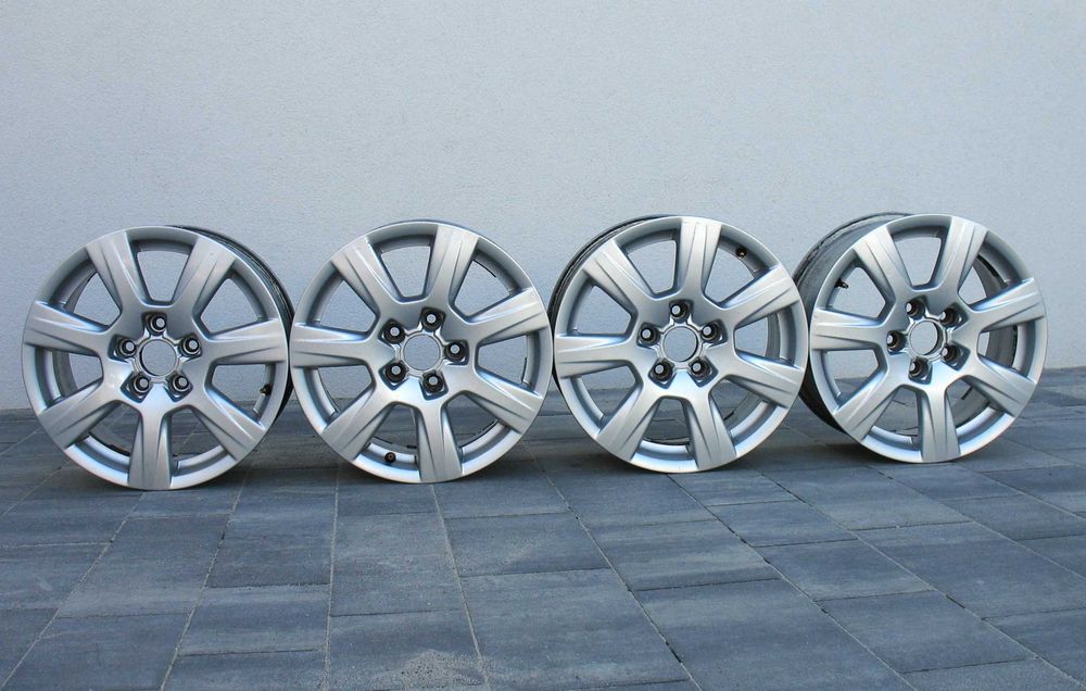 Alufelgi 5x112 16cali Oryginalne Audi A4 B8 7.5Jx16 et45 opis