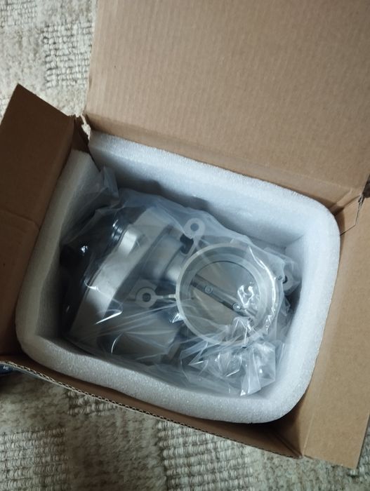 Ridex Throttle Body Corpo de Borboleta + 4 Spark Plugs Bosch Novo