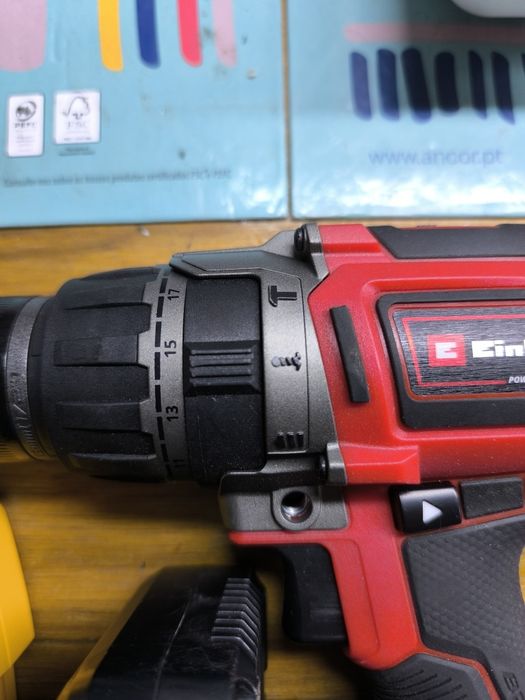 Aparafusadora Einhell 18/60(gama profissional, brushless)