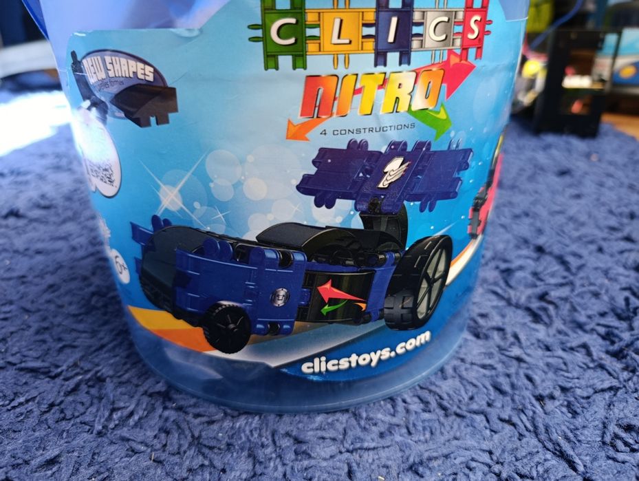 Zestaw klocków konstrukcyjnych Clics Nitro w