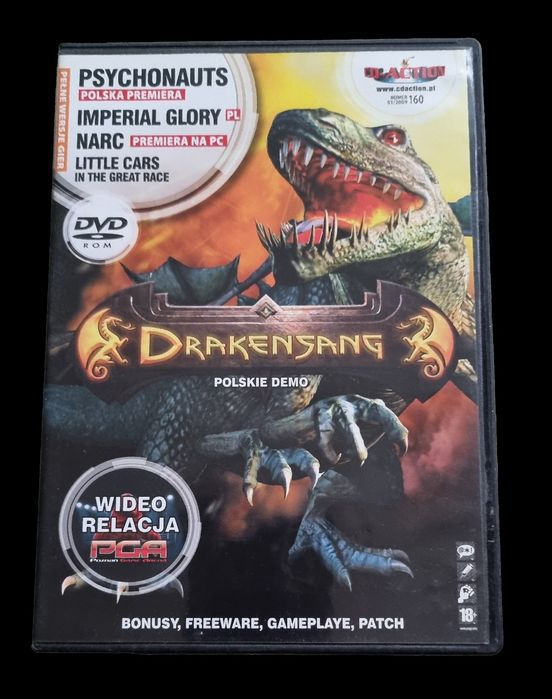 Gry PC DVD: Psychonauts, Imperial Glory, NARC, Little