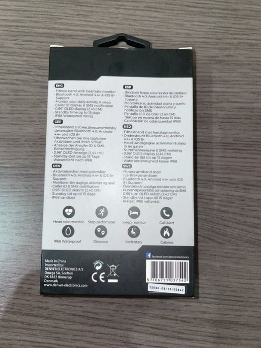 Pulseira desportiva Denver nova