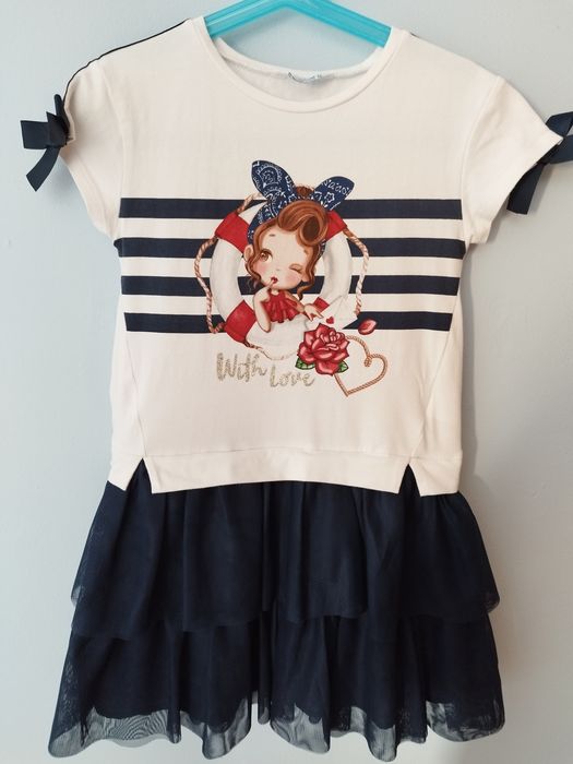 Vestido da Mayoral, tamanho 7 anos