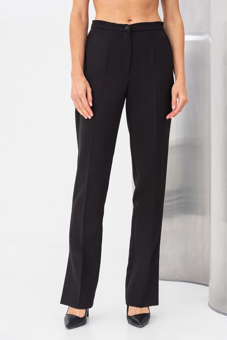 Брюки Zara чорні з розрізами по боках розмір s