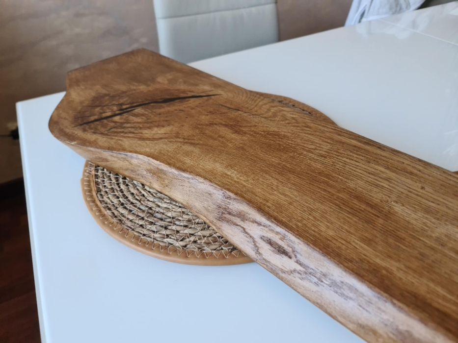 Półki ścienne - dąb lity