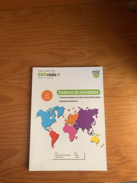 C. de atividade “GEOvisão” 8.º ano