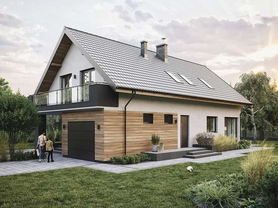 Blachodachówka modułowa Claro, GRAFIT (7016 MAT)