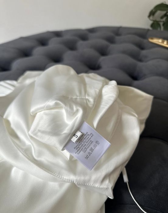 Білий ромпер (комбінезон) літній сарафан, розмір S