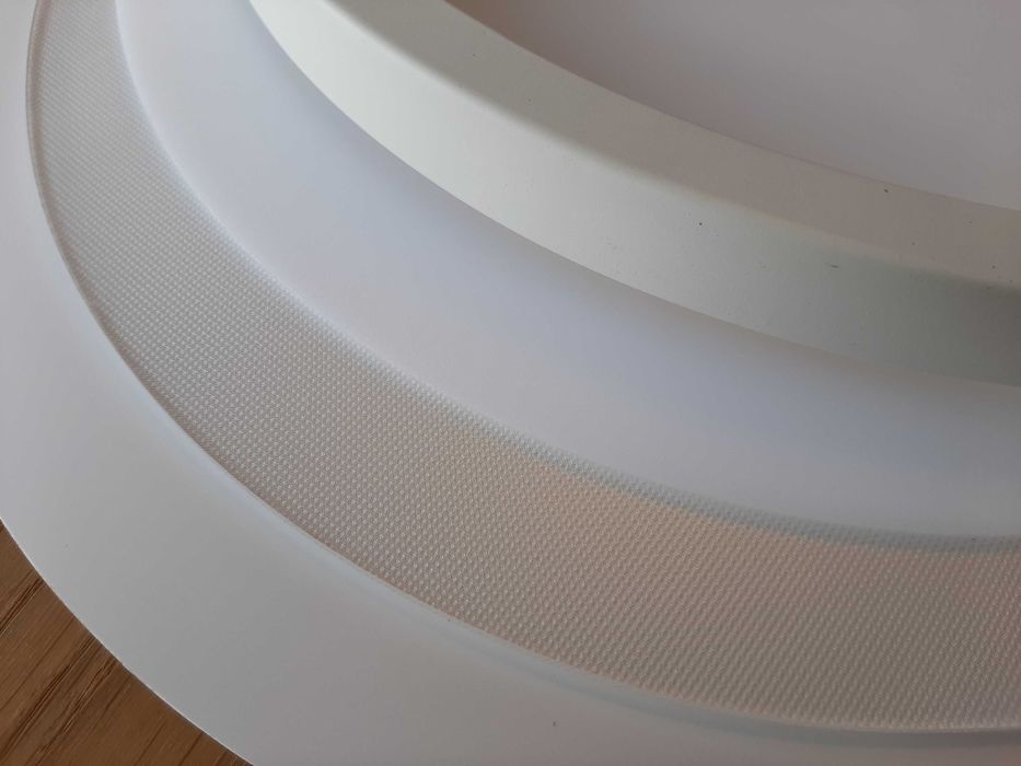 NOWY plafon, panel LED Kars Inspire 30 cm—sama ramka + dyfuzor