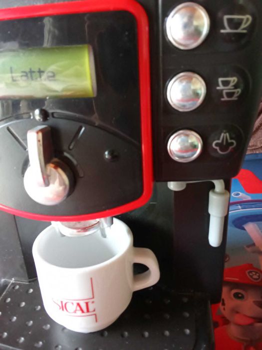 maquina de cafe de criança