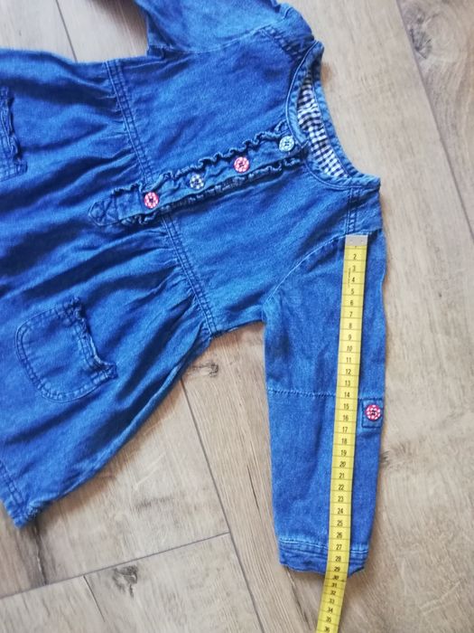 Sukienka jeans  roz 86