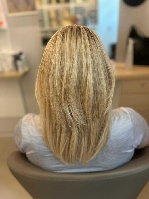 Peruka z naturalnych włosów