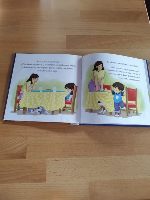 Livro infantil "Pedro e os bombons"