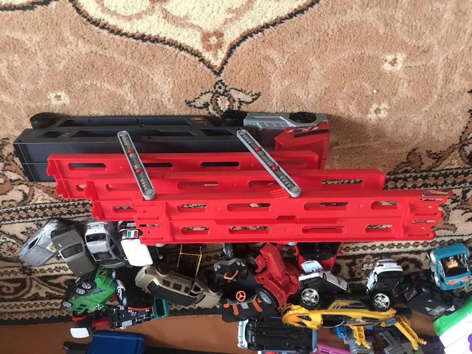 Автовоз хот вілс Hot Wheels трек + машинки хот вілс оригінал